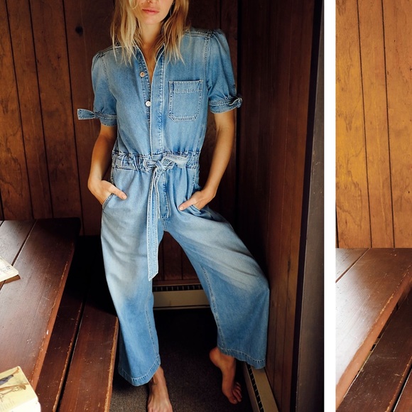 ❤️SOLD❤️Citizens of humanity denim jumpsuit - Picture 5 of 16